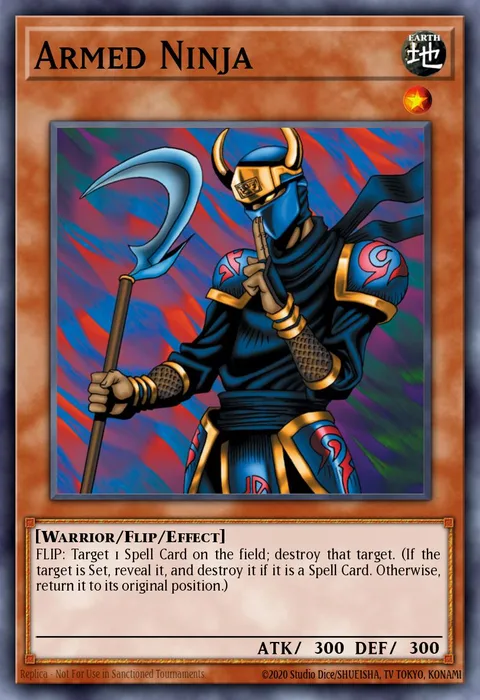 Armed Ninja trading card