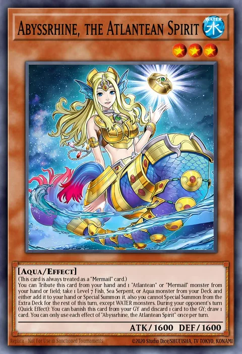 Abyssrhine, the Atlantean Spirit trading card