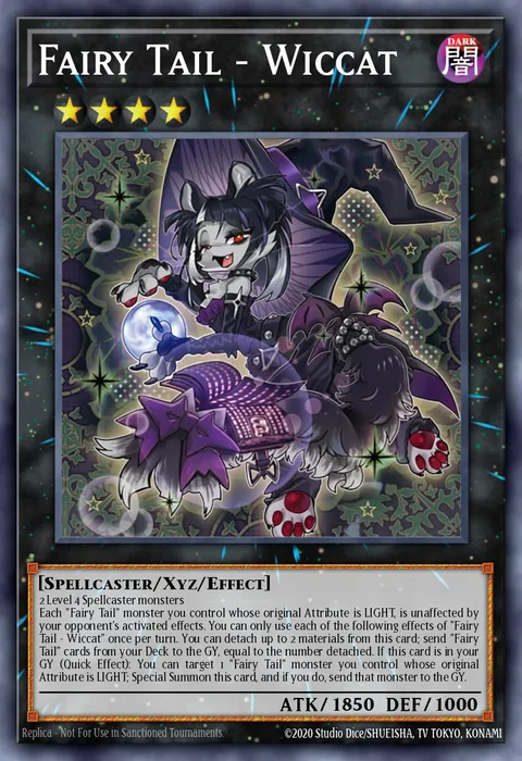 Fairy Tail - Wiccat trading card