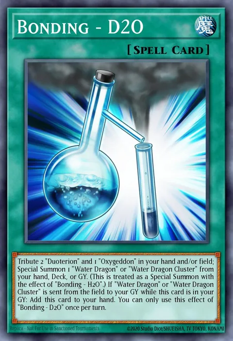 Bonding - D2O trading card