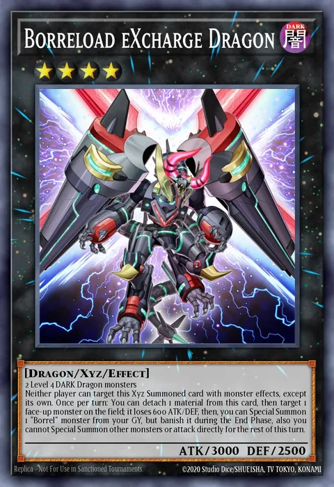 Borreload eXcharge Dragon trading card