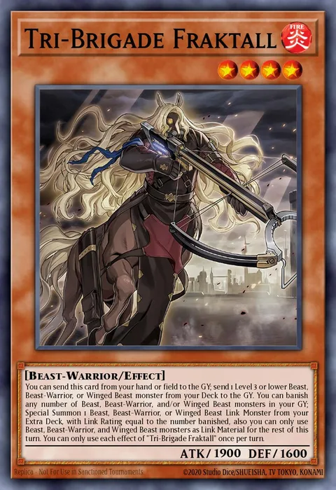 Tri-Brigade Fraktall trading card