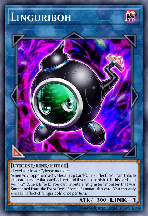 Linguriboh trading card