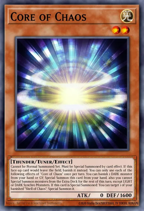 Core of Chaos trading card