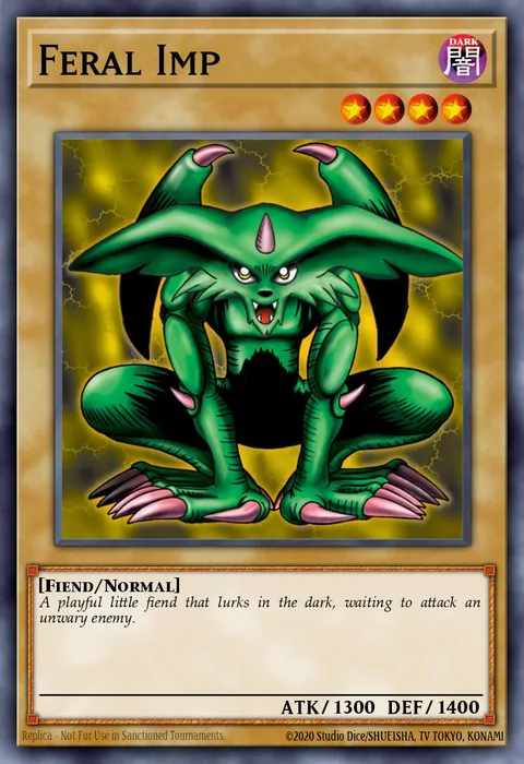 Feral Imp trading card