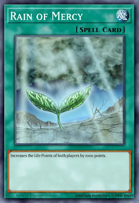 Rain of Mercy trading card