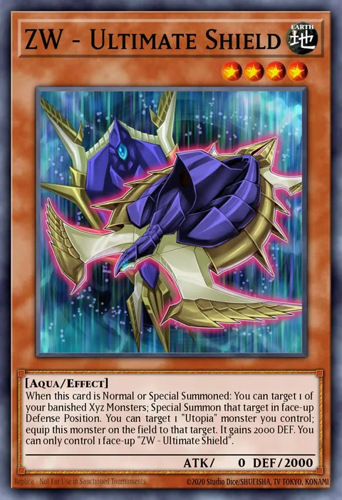 ZW - Ultimate Shield trading card