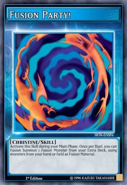 Fusion Party! trading card