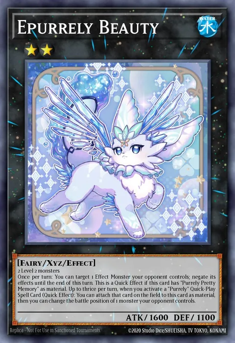 Epurrely Beauty trading card