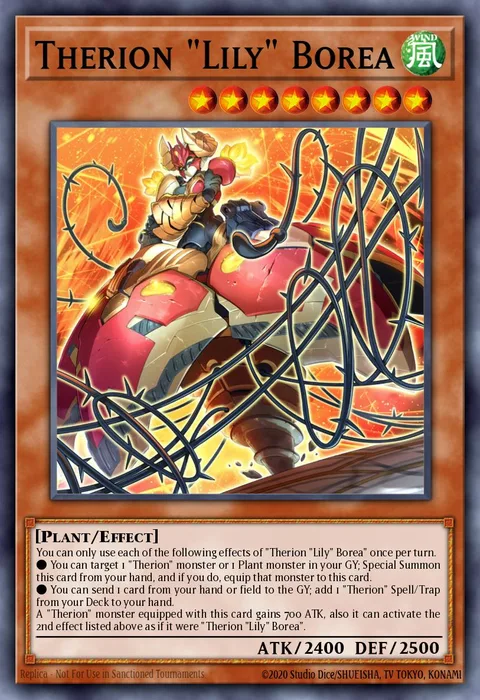 Therion "Lily" Borea trading card