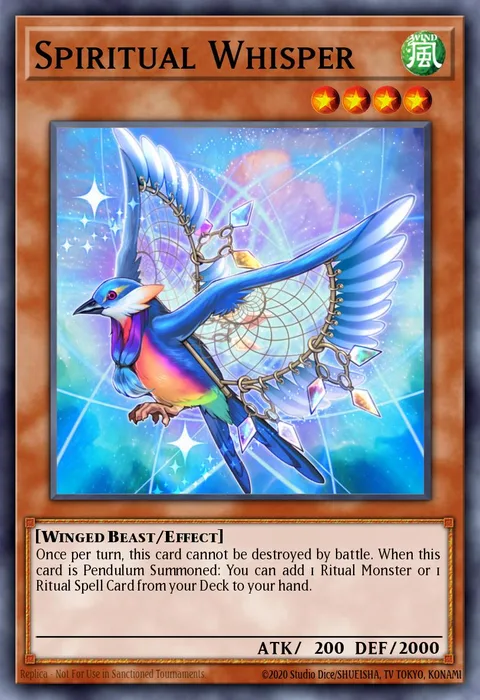 Spiritual Whisper trading card