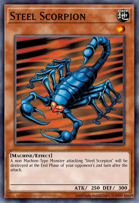 Steel Scorpion trading card
