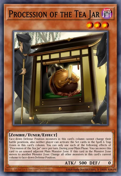 Procession of the Tea Jar trading card