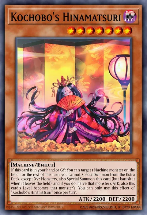 Kochobo's Hinamatsuri trading card