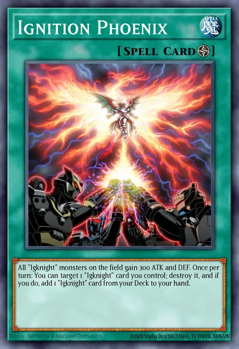 Ignition Phoenix trading card