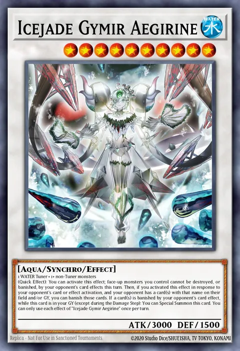 Icejade Gymir Aegirine trading card