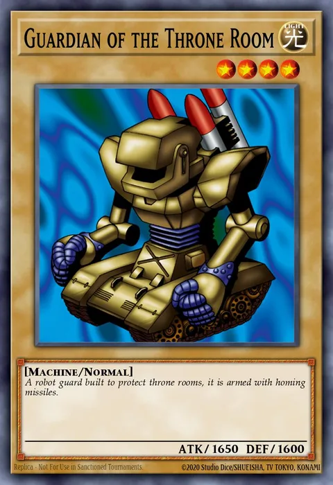 Guardian of the Throne Room trading card