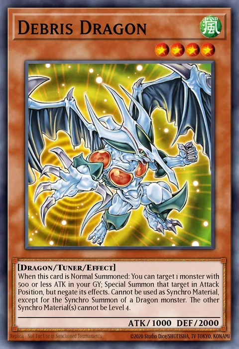 Debris Dragon trading card