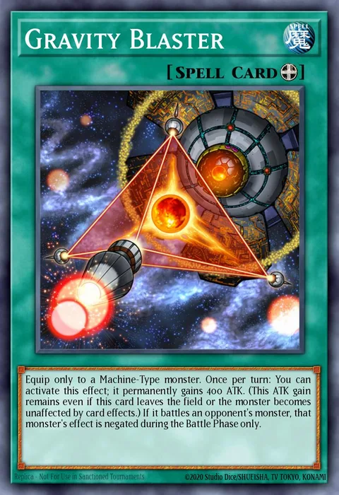 Gravity Blaster trading card