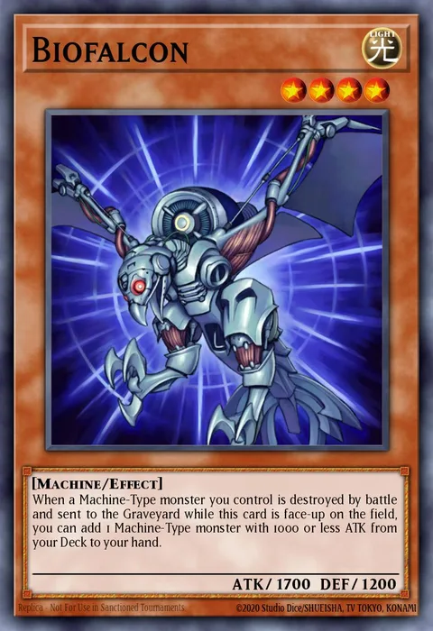 Biofalcon trading card
