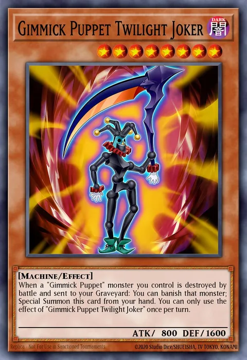 Gimmick Puppet Twilight Joker trading card