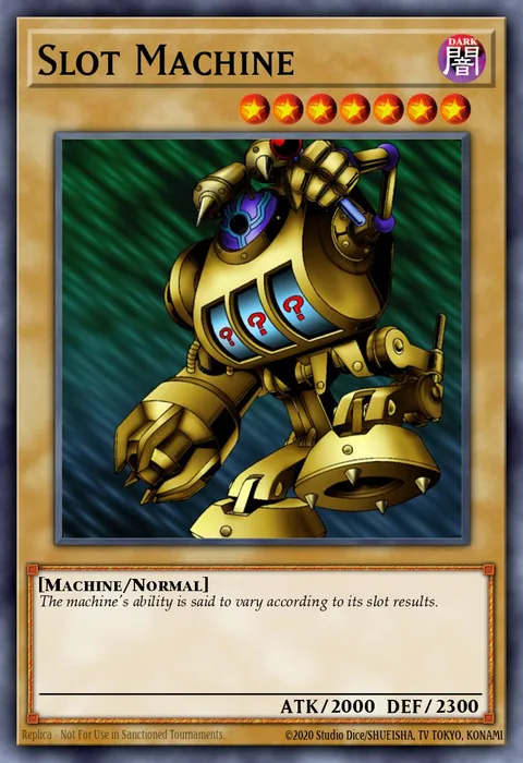 Slot Machine trading card