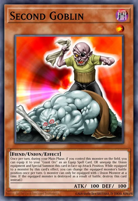 Second Goblin trading card