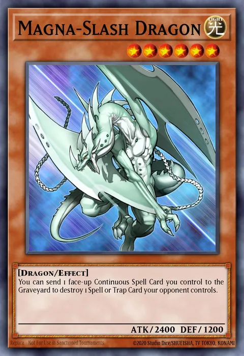 Magna-Slash Dragon trading card