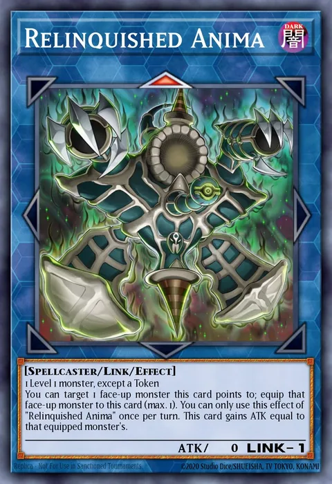 Relinquished Anima trading card