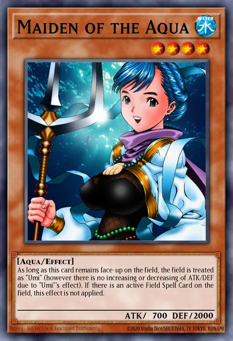 Maiden of the Aqua trading card