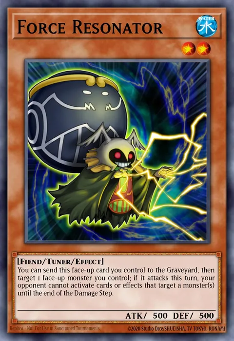 Force Resonator trading card