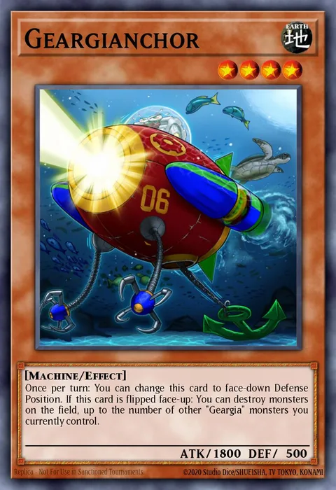 Geargianchor trading card
