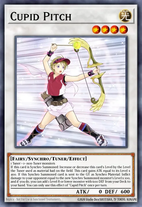 Cupid Pitch trading card