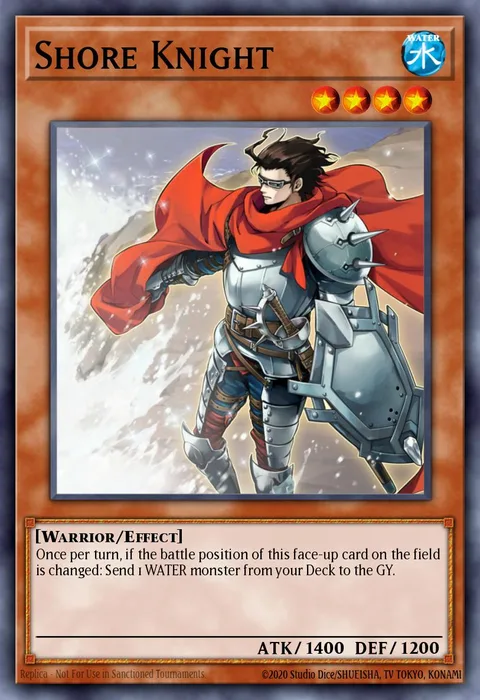 Shore Knight trading card