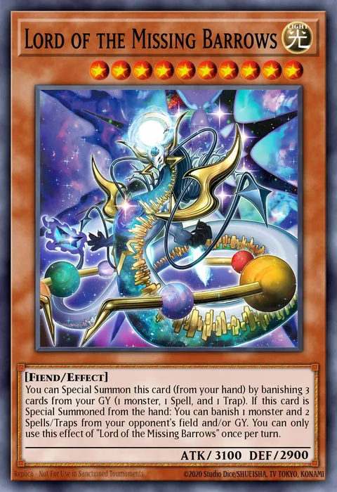 Lord of the Missing Barrows trading card