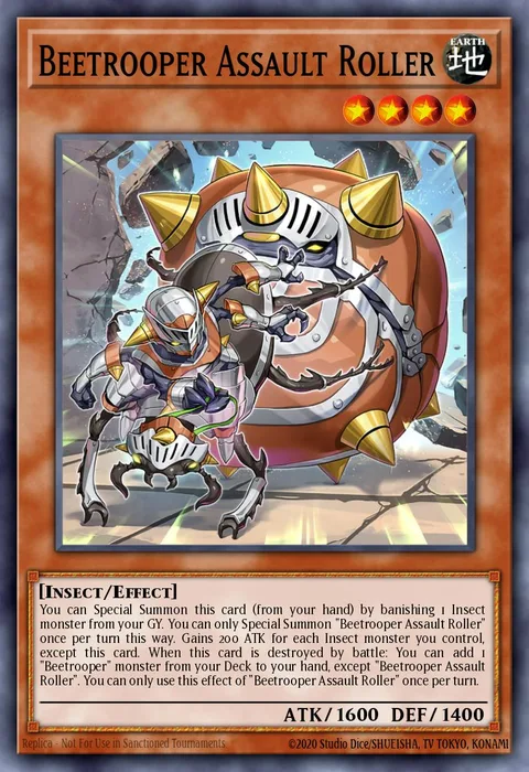 Beetrooper Assault Roller trading card