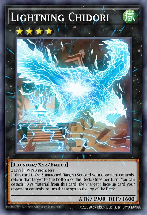 Lightning Chidori trading card