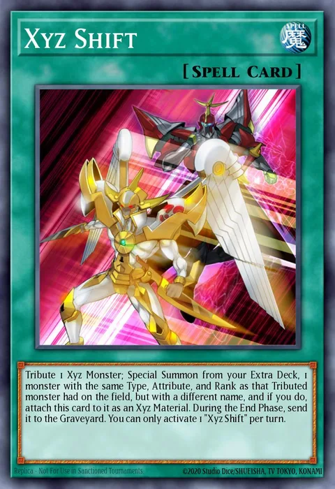 Xyz Shift trading card