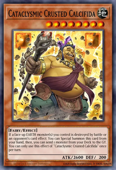 Cataclysmic Crusted Calcifida trading card