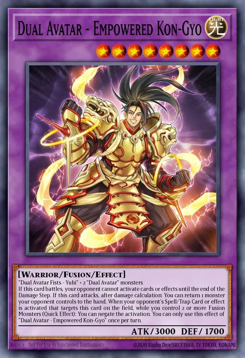 Dual Avatar - Empowered Kon-Gyo trading card