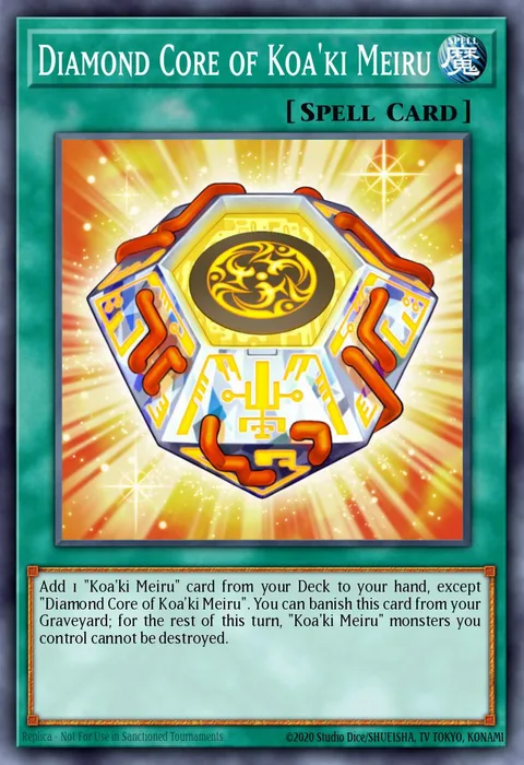 Diamond Core of Koa'ki Meiru trading card
