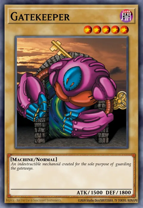 Gatekeeper trading card