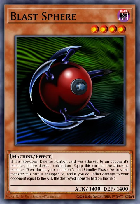 Blast Sphere trading card