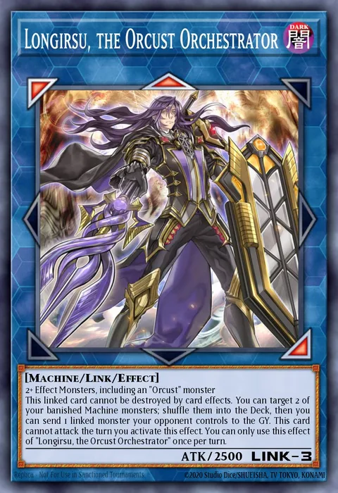 Longirsu, the Orcust Orchestrator trading card