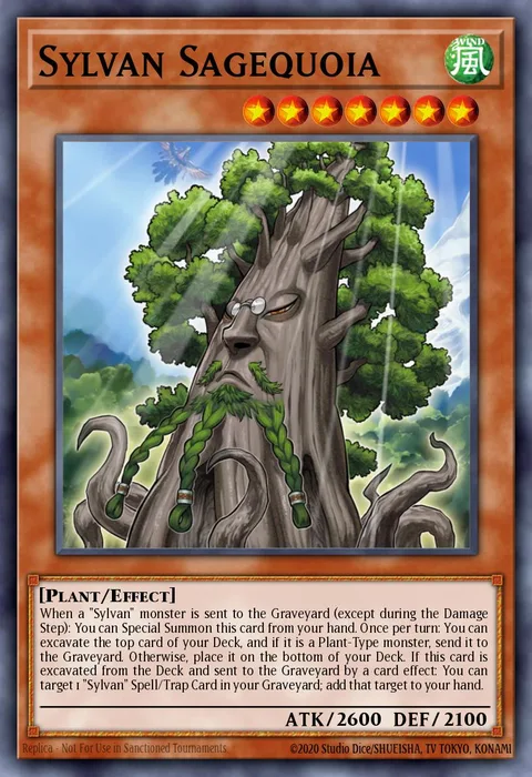 Sylvan Sagequoia trading card