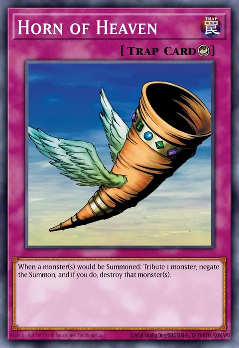 Horn of Heaven trading card
