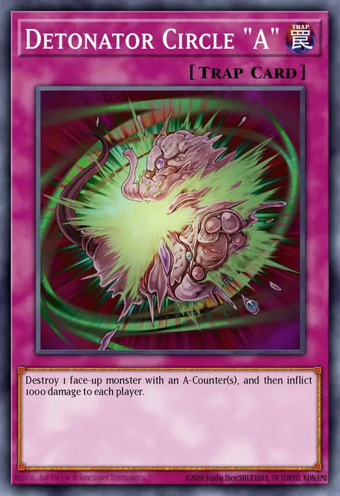 Detonator Circle "A" trading card