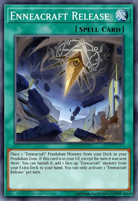 Enneacraft Release trading card
