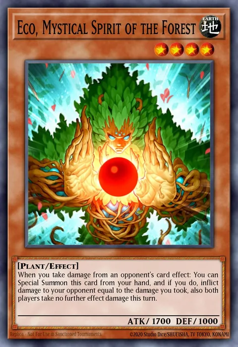 Eco, Mystical Spirit of the Forest trading card