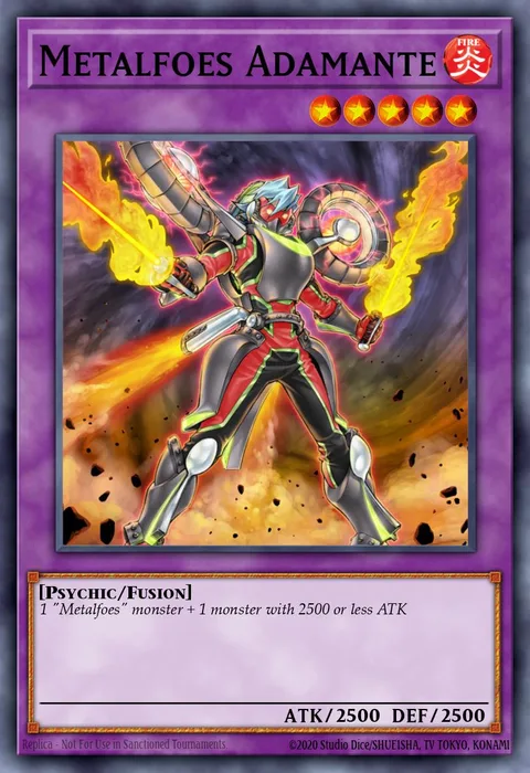 Metalfoes Adamante trading card
